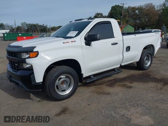 2021 Chevrolet Silverado 1500 Work Truck z VIN 3GCNYAEK8MG331165, wystawiony jako IAAI lot #43320274 z przebiegiem 49 825 mil mil oraz . Historia ofert i sprzedaży dostępna na DreamBid. Obrazek 20.