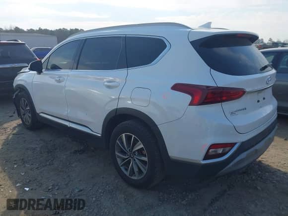 2019 Hyundai Santa Fe SEL with VIN 5NMS33AD3KH024170, listed as a IAAI auction lot 41675929 with 187,209 mi miles and . Bid and sale history available at DreamBid. Image 3.