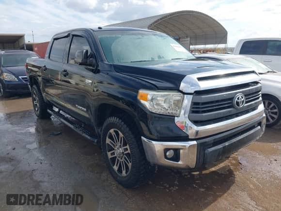 2014 Toyota Tundra SR5 with VIN 5TFEY5F16EX169658, listed as a IAAI auction lot 43466087 with 162,143 mi miles and . Bid and sale history available at DreamBid. Image 1.