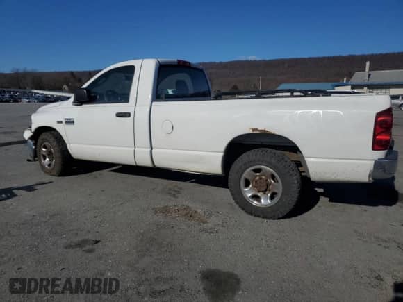 2007 Dodge 2500 SLT with VIN 3D7KR26D27G773245, listed as a Copart auction lot 88329995 with 167,193 mi miles and Salvage title. Bid and sale history available at DreamBid. Image 2.