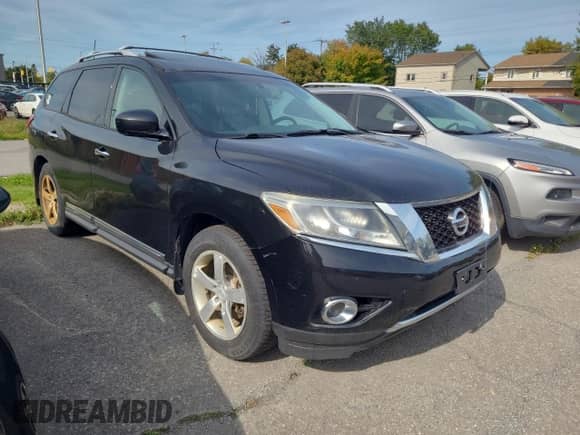 2015 Nissan Pathfinder Platinum with VIN 5N1AR2MM8FC703545, listed as a Copart auction lot 80464315 with 196,099 mi miles and Clean title. Bid and sale history available at DreamBid. Image 1.