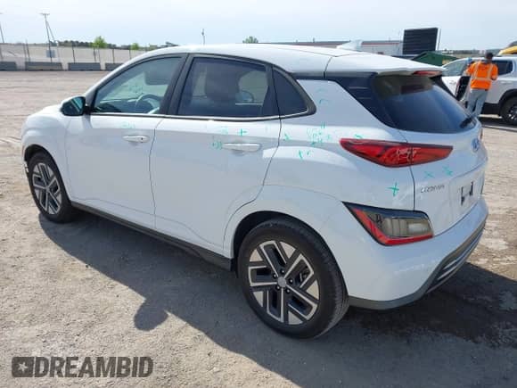 2023 Hyundai Kona Limited with VIN KM8K53AG6PU173981, listed as a IAAI auction lot 42138512 with 3,657 mi miles and . Bid and sale history available at DreamBid. Image 3.