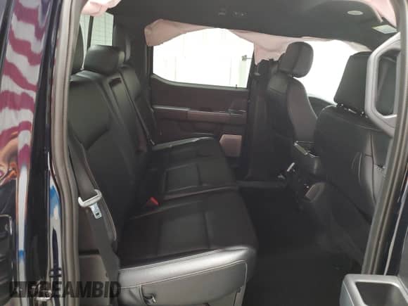 2024 Ford F-150 Lariat with VIN 1FTFW5LDXRFC09230, listed as a Copart auction lot 68919865 with 15,618 mi miles and Salvage title. Bid and sale history available at DreamBid. Image 10.