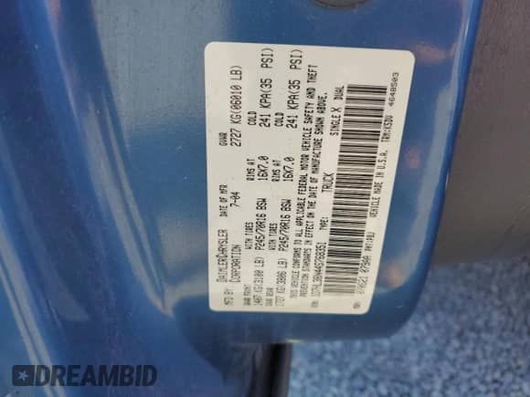 2004 Dodge Dakota Sport z VIN 1D7HL38N44S768351, wystawiony jako Copart lot #61812155 z przebiegiem 170 080 mil mil oraz Szkoda całkowita • Salvage title. Historia ofert i sprzedaży dostępna na DreamBid. Obrazek 12.