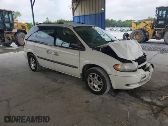 2004 Dodge Caravan SXT with VIN 1D4GP45R94B512281, listed as a Copart auction lot 55937235 with 150,370 mi miles and Salvage title. Bid and sale history available at DreamBid. Image 4.