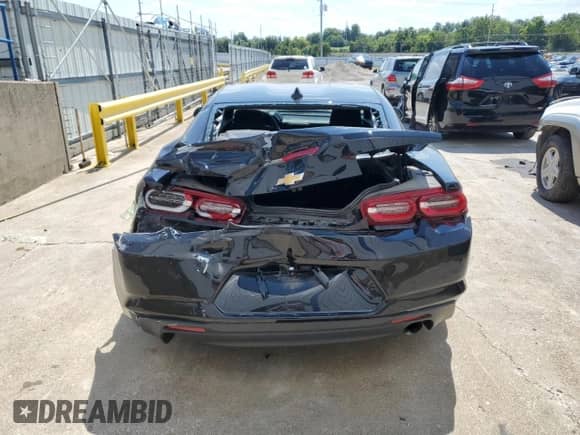 2020 Chevrolet Camaro 1LT with VIN 1G1FB1RS9L0117555, listed as a Copart auction lot 68661025 with 77,158 mi miles and Salvage title. Bid and sale history available at DreamBid. Image 6.