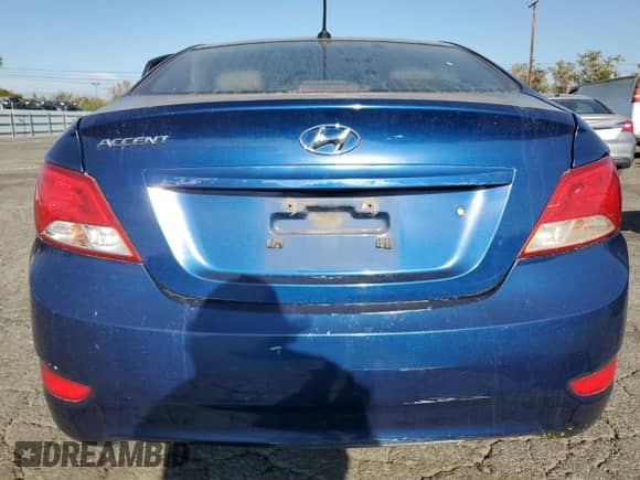 2016 Hyundai Accent SE with VIN KMHCT4AE8GU031307, listed as a Copart auction lot 81273745 with 162,248 mi miles and Salvage title. Bid and sale history available at DreamBid. Image 6.