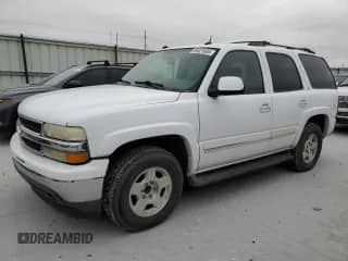 2005 Chevrolet Tahoe LT с VIN 1GNEC13T55R195659, выставлен на аукционе Copart как лот 89521685 с пробегом 301 332 миль миль и Чистый • Clean title. История ставок и продаж доступна на DreamBid. Изображение 1.