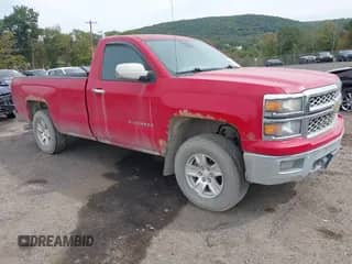 2014 Chevrolet Silverado 1500 LT with VIN 1GCNKREC2EZ208231, listed as a IAAI auction lot 43284704 with 104,969 mi miles and . Bid and sale history available at DreamBid. Image 1.