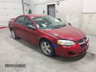 2006 Dodge Stratus SXT with VIN 1B3EL46XX6N238055, listed as a IAAI auction lot 43086323 with 101,474 mi miles and . Bid and sale history available at DreamBid. Image 1.