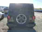 2022 Jeep Wrangler Unlimited Sahara Altitude with VIN 1C4HJXEG0NW255878, listed as a Copart auction lot 41437565 with 33,328 mi miles and Non repairable. Bid and sale history available at DreamBid. Image 6.