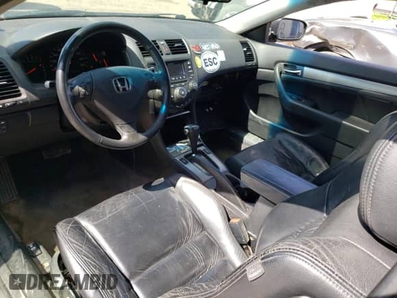 2005 Honda Accord EX-L z VIN 1HGCM72635A010391, wystawiony jako Copart lot #56584715 z przebiegiem 158 725 mil mil oraz Szkoda całkowita • Salvage title. Historia ofert i sprzedaży dostępna na DreamBid. Obrazek 8.