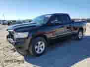 2023 Ram 1500 Lone Star z VIN 1C6RREBT1PN553326, wystawiony jako Copart lot #42708125 z przebiegiem 55 353 mil mil oraz Szkoda całkowita • Salvage title. Historia ofert i sprzedaży dostępna na DreamBid. Obrazek 1.