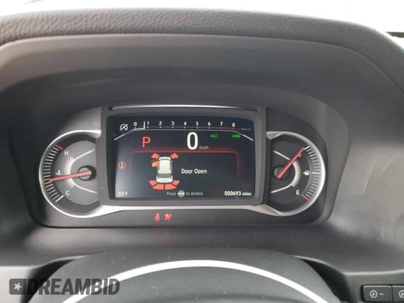 2025 Honda Passport Black Edition с VIN 5FNYF8H87SB013469, выставлен на аукционе Copart как лот 48512735 с пробегом 693 миль миль и Списание • Salvage title. История ставок и продаж доступна на DreamBid. Изображение 9.