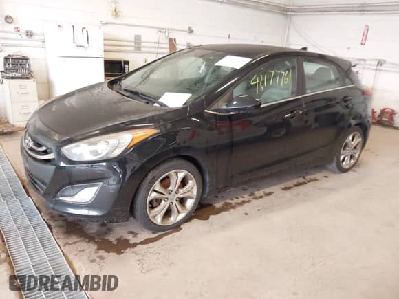 2013 Hyundai Elantra with VIN KMHD35LE2DU151462, listed as a IAAI auction lot 43177761 with 130,000 mi miles and . Bid and sale history available at DreamBid. Image 2.