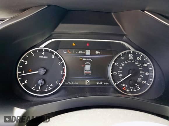 2021 Nissan Murano Platinum with VIN 5N1AZ2DJ3MC109898, listed as a Copart auction lot 65685285 with 69,994 mi miles and Salvage title. Bid and sale history available at DreamBid. Image 9.