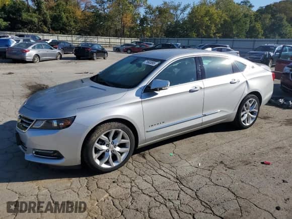 2019 Chevrolet Impala Premier with VIN 2G1105S37K9130271, listed as a Copart auction lot 71683895 with 29,332 mi miles and Salvage title. Bid and sale history available at DreamBid. Image 1.