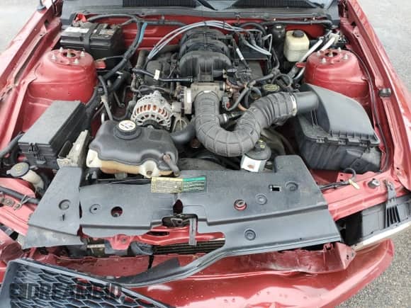 2008 Ford Mustang Deluxe z VIN 1ZVHT84N985119112, wystawiony jako Copart lot #86072335 z przebiegiem 119 820 mil mil oraz Szkoda całkowita • Salvage title. Historia ofert i sprzedaży dostępna na DreamBid. Obrazek 11.