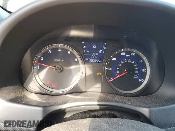 2012 Hyundai Accent GS with VIN KMHCT5AE7CU011159, listed as a Copart auction lot 70052815 with 156,055 mi miles and Salvage title. Bid and sale history available at DreamBid. Image 9.