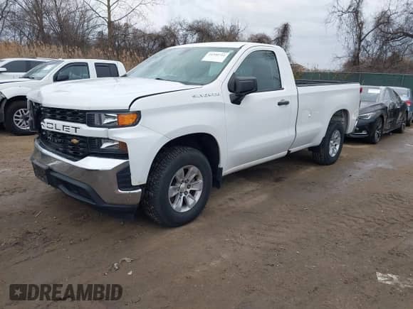 2020 Chevrolet Silverado 1500 Work Truck with VIN 3GCNWAEF3LG290998, listed as a IAAI auction lot 41350711 with 81,856 mi miles and . Bid and sale history available at DreamBid. Image 2.