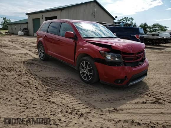 2017 Dodge Journey GT with VIN 3C4PDDEG8HT505699, listed as a Copart auction lot 63119035 with 127,323 mi miles and Clean title. Bid and sale history available at DreamBid. Image 14.