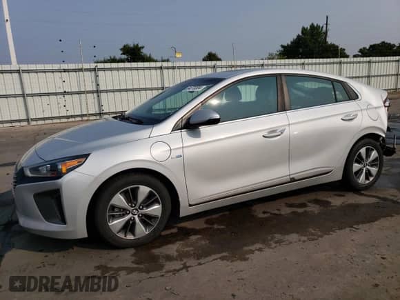 2018 Hyundai Ioniq Limited z VIN KMHC75LD9JU083521, wystawiony jako Copart lot #64070304 z przebiegiem 43 552 mil mil oraz Szkoda całkowita • Salvage title. Historia ofert i sprzedaży dostępna na DreamBid. Obrazek 1.