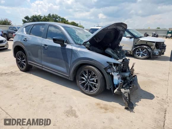 2024 Mazda CX-5 S Preferred z VIN JM3KFBCL5R0412704, wystawiony jako Copart lot #70064615 z przebiegiem Nie podano mil oraz Szkoda całkowita • Salvage title. Historia ofert i sprzedaży dostępna na DreamBid. Obrazek 4.