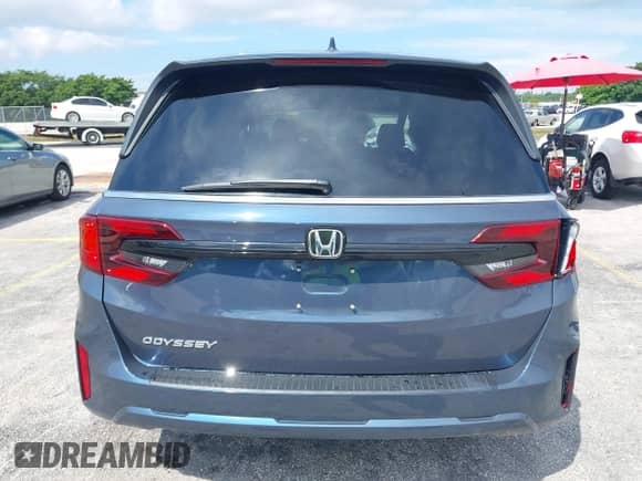 2025 Honda Odyssey EX-L с VIN 5FNRL6H62SB088905, выставлен на аукционе IAAI как лот 43164713 с пробегом 823 миль миль и . История ставок и продаж доступна на DreamBid. Изображение 16.