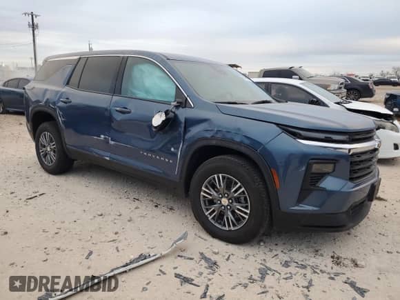 2024 Chevrolet Traverse z VIN 1GNERFKS6RJ178684, wystawiony jako Copart lot #88854725 z przebiegiem 8 050 mil mil oraz Czysty tytuł • Clean title. Historia ofert i sprzedaży dostępna na DreamBid. Obrazek 4.