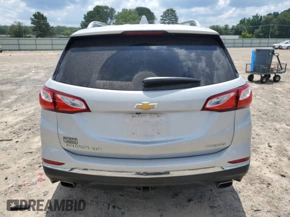 2020 Chevrolet Equinox Premier with VIN 2GNAXPEX4L6185753, listed as a Copart auction lot 62583375 with 64,724 mi miles and Salvage title. Bid and sale history available at DreamBid. Image 6.