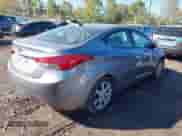 2013 Hyundai Elantra GLS with VIN KMHDH4AE6DU635617, listed as a IAAI auction lot 43437943 with 157,208 mi miles and . Bid and sale history available at DreamBid. Image 4.