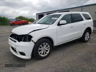 2020 Dodge Durango Pursuit with VIN 1C4RDJFG9LC369772, listed as a Copart auction lot 55564725 with 31,523 mi miles and Salvage title. Bid and sale history available at DreamBid. Image 1.