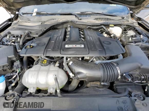 2021 Ford Mustang GT с VIN 1FA6P8CF9M5156508, выставлен на аукционе Copart как лот 83847785 с пробегом 11 154 миль миль и Списание • Salvage title. История ставок и продаж доступна на DreamBid. Изображение 11.