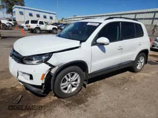 2016 Volkswagen Tiguan S with VIN WVGAV7AX0GW602944, listed as a Copart auction lot 71832455 with 80,203 mi miles and Salvage title. Bid and sale history available at DreamBid. Image 1.
