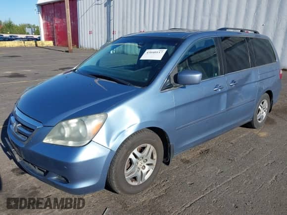 2007 Honda Odyssey EX-L с VIN 5FNRL38687B100562, выставлен на аукционе IAAI как лот 43040117 с пробегом 187 549 миль миль и . История ставок и продаж доступна на DreamBid. Изображение 2.