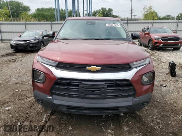 2023 Chevrolet TrailBlazer LS с VIN KL79MMS20PB153538, выставлен на аукционе Copart как лот 59737055 с пробегом 31 685 миль миль и Списание • Salvage title. История ставок и продаж доступна на DreamBid. Изображение 5.