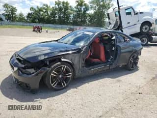 2015 BMW 4 Series 435i xDrive с VIN WBA3R5C55FK189312, выставлен на аукционе Copart как лот 65376555 с пробегом 105 112 миль миль и Списание • Salvage title. История ставок и продаж доступна на DreamBid. Изображение 1.