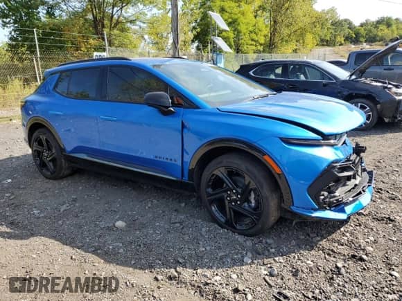2025 Chevrolet Equinox EV RS с VIN 3GN7DSRP7SS238994, выставлен на аукционе Copart как лот 83827395 с пробегом 152 миль миль и Списание • Salvage title. История ставок и продаж доступна на DreamBid. Изображение 4.