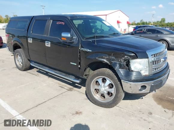 2013 Ford F-150 Lariat with VIN 1FTFW1ET3DKE67750, listed as a IAAI auction lot 43240995 with 159,269 mi miles and . Bid and sale history available at DreamBid. Image 1.