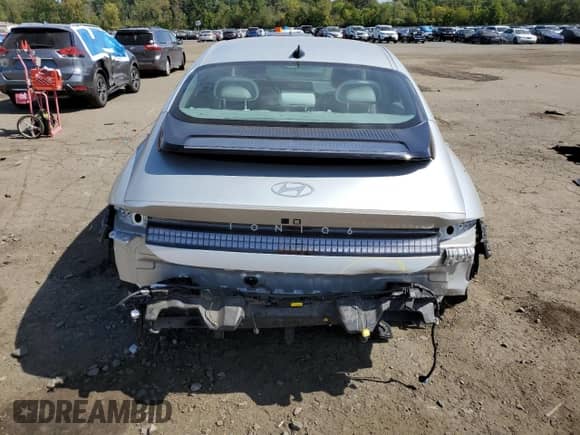 2023 Hyundai Ioniq 6 SEL с VIN KMHM34AC4PA020454, выставлен на аукционе Copart как лот 80629085 с пробегом 23 234 миль миль и Списание • Salvage title. История ставок и продаж доступна на DreamBid. Изображение 6.