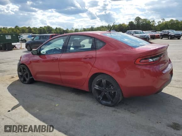 2016 Dodge Dart SXT z VIN 1C3CDFBB4GD541420, wystawiony jako Copart lot #71174975 z przebiegiem 104 622 mil mil oraz Szkoda całkowita • Salvage title. Historia ofert i sprzedaży dostępna na DreamBid. Obrazek 2.