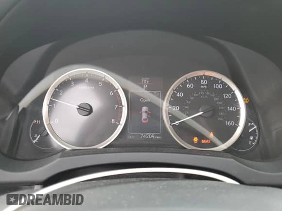 2016 Lexus IS 200t с VIN JTHBA1D28G5036649, выставлен на аукционе Copart как лот 86482085 с пробегом 74 209 миль миль и Списание • Salvage title. История ставок и продаж доступна на DreamBid. Изображение 9.