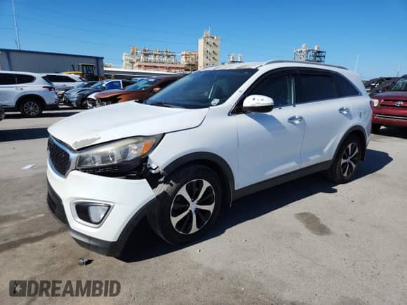 2018 Kia Sorento EX with VIN 5XYPH4A52JG409041, listed as a Copart auction lot 86653115 with 160,870 mi miles and Salvage title. Bid and sale history available at DreamBid. Image 1.