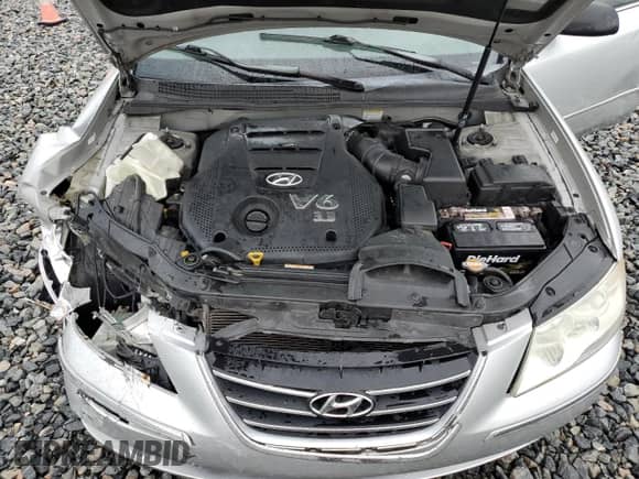 2009 Hyundai Sonata Limited z VIN 5NPEU46F39H403144, wystawiony jako Copart lot #80468975 z przebiegiem 104 163 mil mil oraz Szkoda całkowita • Salvage title. Historia ofert i sprzedaży dostępna na DreamBid. Obrazek 11.