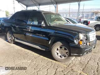 2003 Cadillac Escalade EXT with VIN 3GYEK63N43G177364, listed as a IAAI auction lot 43165871 with 158,348 mi miles and . Bid and sale history available at DreamBid. Image 1.