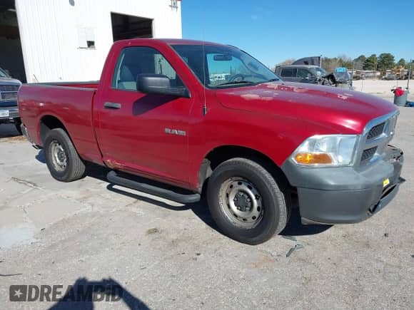 2010 Dodge 1500 ST with VIN 3D7JB1EK1AG104871, listed as a IAAI auction lot 41176420 with 126,495 mi miles and . Bid and sale history available at DreamBid. Image 1.