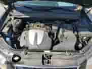 2011 Hyundai Santa Fe GLS with VIN 5XYZGDAG5BG011823, listed as a Copart auction lot 61589045 with 185,632 mi miles and Salvage title. Bid and sale history available at DreamBid. Image 12.