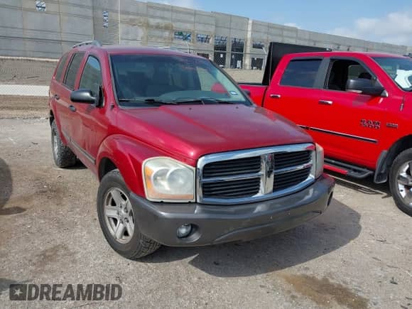 2006 Dodge Durango SLT с VIN 1D4HD48N26F131695, выставлен на аукционе IAAI как лот 42526332 с пробегом 183 216 миль миль и . История ставок и продаж доступна на DreamBid. Изображение 1.