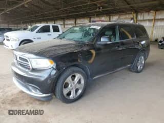 2014 Dodge Durango Limited with VIN 1C4RDJDG9EC586504, listed as a Copart auction lot 89675695 with 160,191 mi miles and Clean title. Bid and sale history available at DreamBid. Image 1.