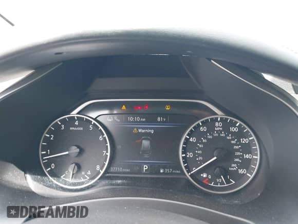 2020 Nissan Murano S with VIN 5N1AZ2AJ0LN121403, listed as a IAAI auction lot 42596039 with 37,710 mi miles and . Bid and sale history available at DreamBid. Image 7.